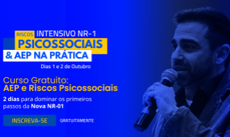 Intensivo de NR-01: Riscos Psicossociais e AEP,