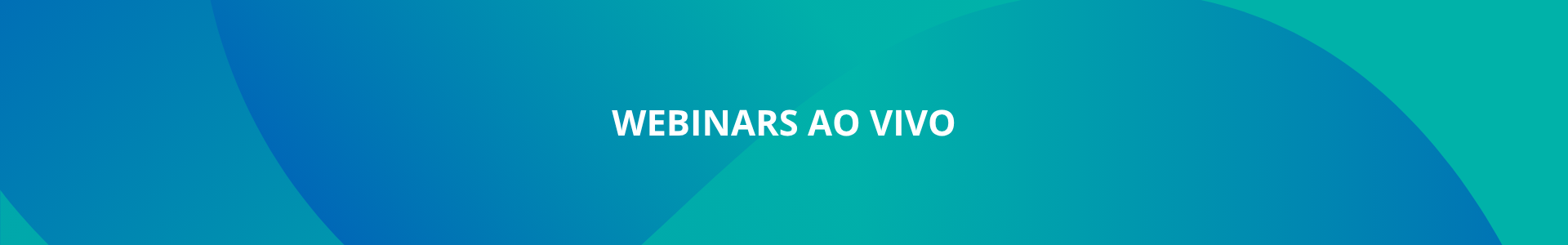 Webinars ao vivo