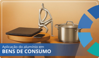 Webinar gratuito ao vivo |  Aplicações do alumínio em bens de consumo