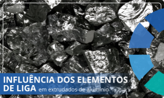 Webinar gratuito ao vivo | Influência dos elementos de liga em extrudados de alumínio