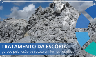 Curso ao vivo | Tratamento de escória gerada pela fusão de sucata em fornos rotativos