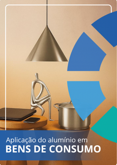 Webinar gratuito ao vivo |  Aplicações do alumínio em bens de consumo