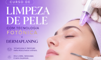 Limpeza de Pele com Tecnologia Fotônica e Dermaplaning