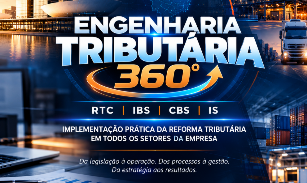 COMBO ENGENHARIA TRIBUTARIA RTC 360 + MENTORIA ATUALIZAÇÃO REFORMA TRIBUTÁRIA