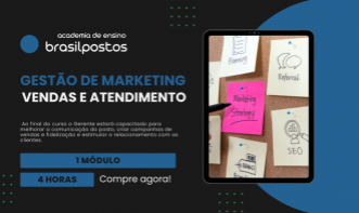 Gestão de Marketing, Vendas e Atendimento