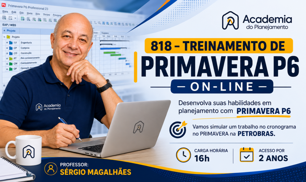818 – Treinamento de Primavera P6 – On-Line