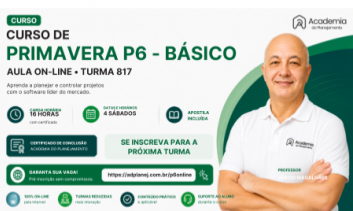 817 – Treinamento de Primavera P6 – On-Line
