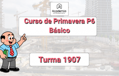 815 – TREINAMENTO DE PRIMAVERA P6 – ON-LINE – TURMA 1907