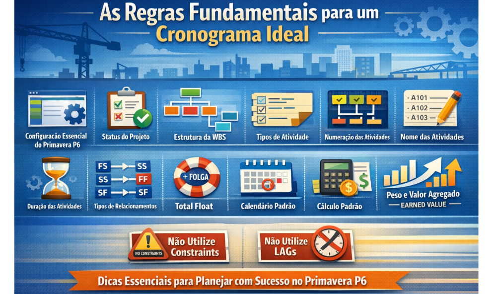223 – Lição - Dicas para Criar um Cronograma Ideal no Primavera P6