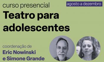 Teatro para adolescentes - agosto a dezembro