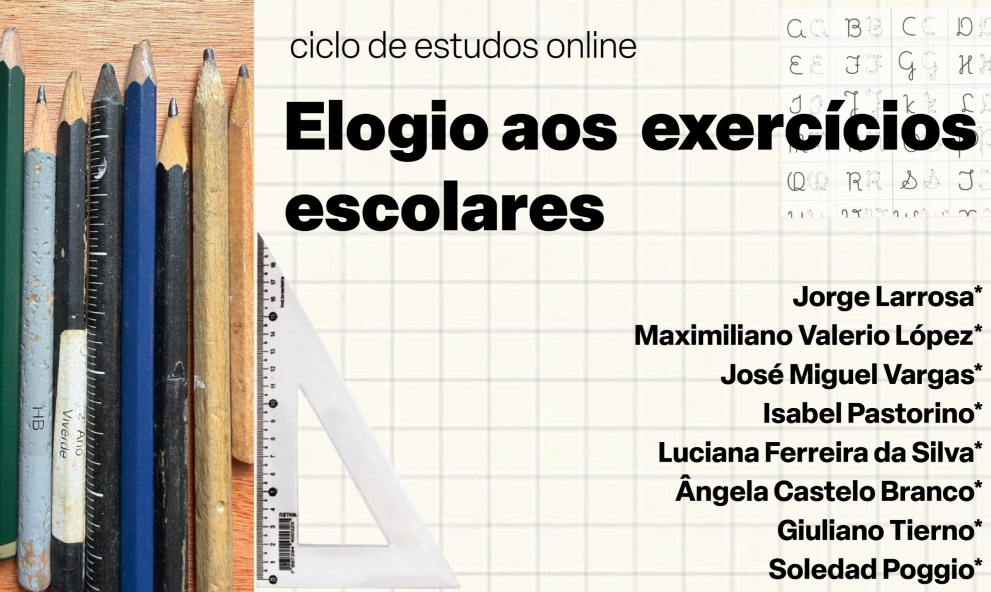 Ciclo de Estudos - Elogio aos exercícios escolares