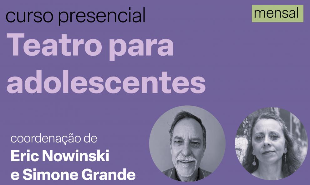 Teatro para adolescentes - mensal
