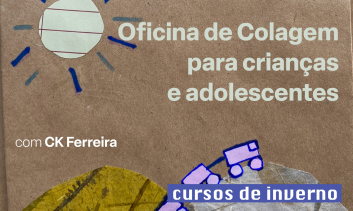 Oficina de colagem para crianças e adolescentes