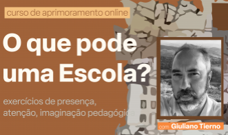 Curso de Aprimoramento - o que pode uma escola?