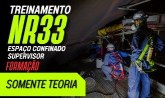 NR 33 - Espaço Confinado Supervisor (Formação) (Somente Teoria)