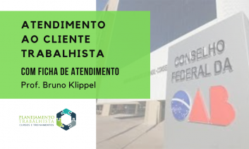 Atendimento ao cliente trabahista
