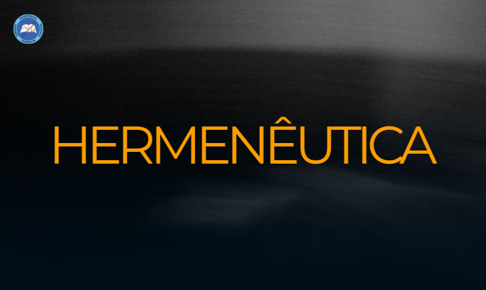 HERMENÊUTICA - SPRC