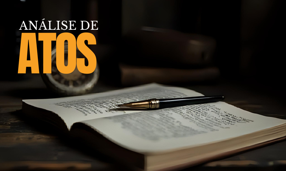 ANÁLISE DE ATOS
