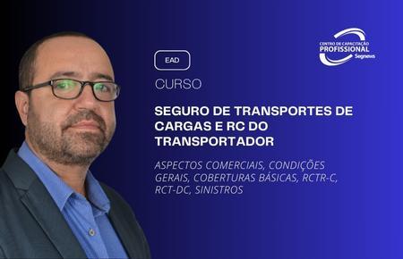 Curso - Seguro de Transportes de Cargas e RC do Transportador