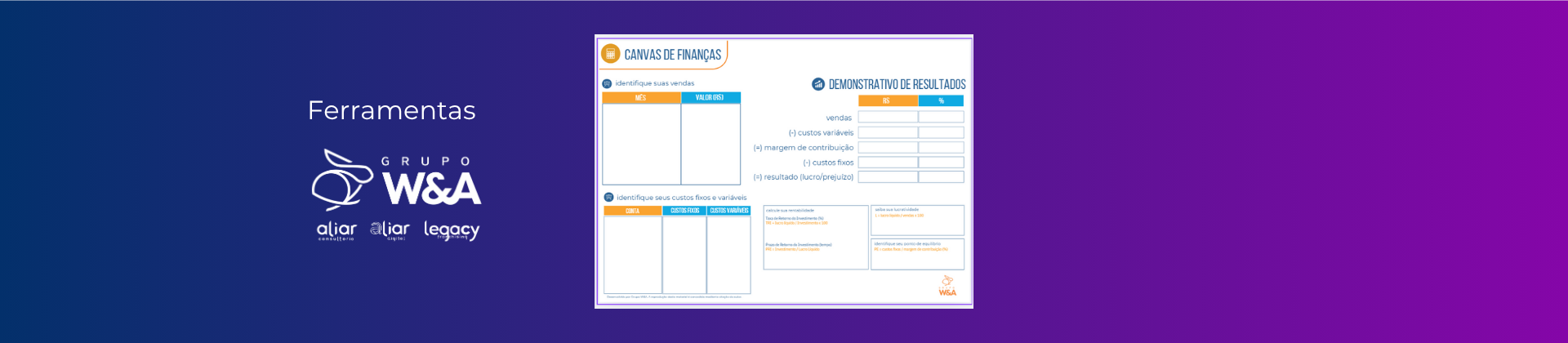 Canvas Finanças