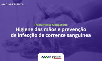 Higiene das mãos e prevenção de infecção de corrente sanguínea