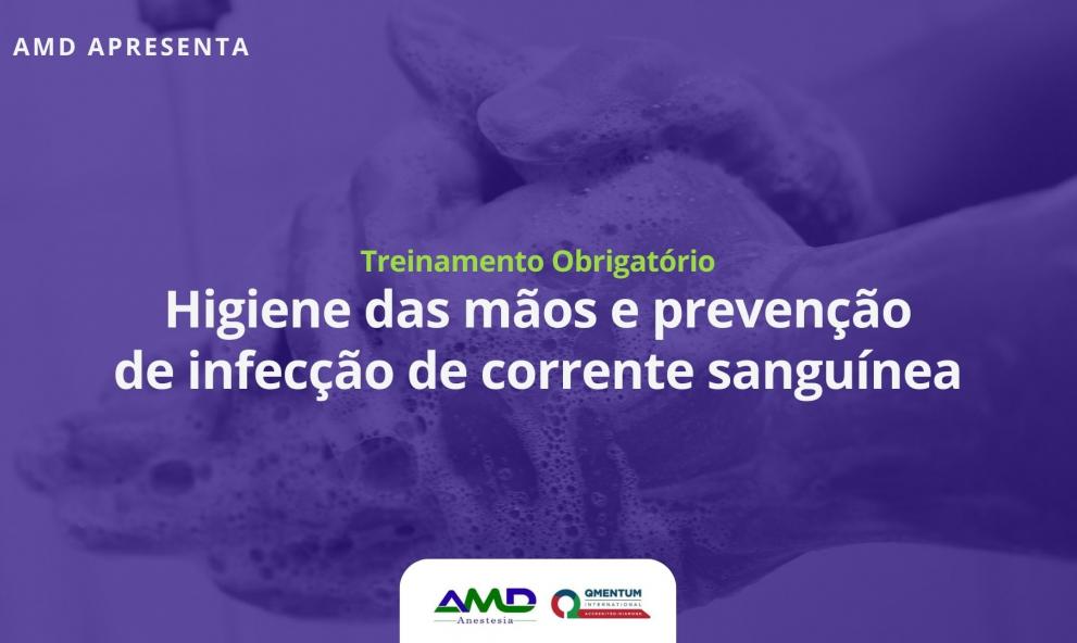 Higiene das mãos e prevenção de infecção de corrente sanguínea