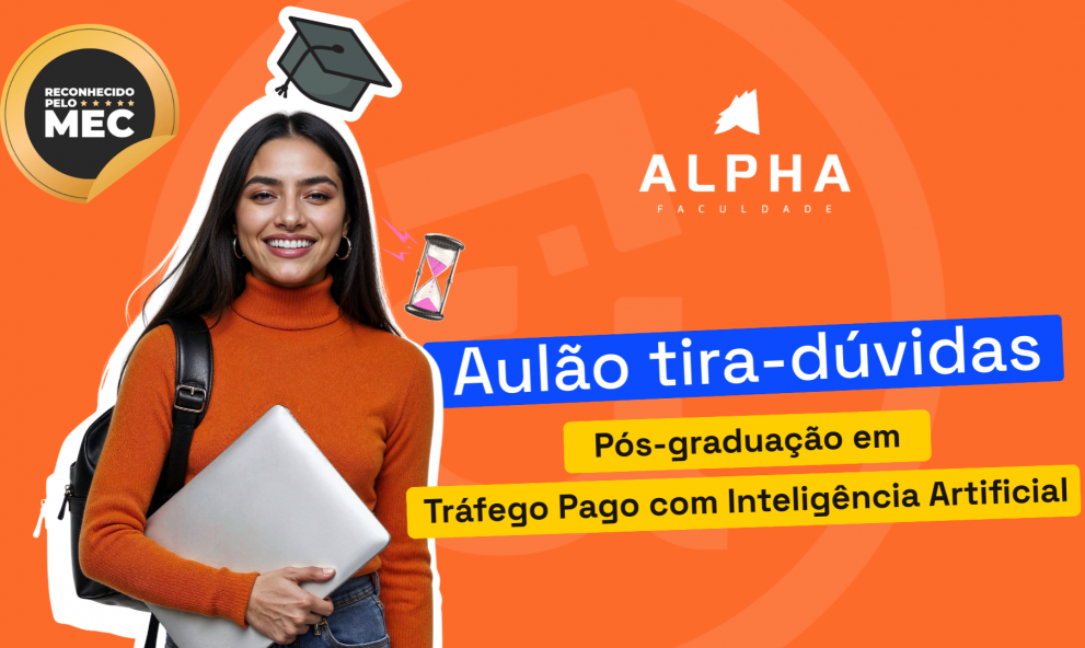 Aulão Tira-dúvidas: Pós-graduação em Tráfego Pago com Inteligência Artificial