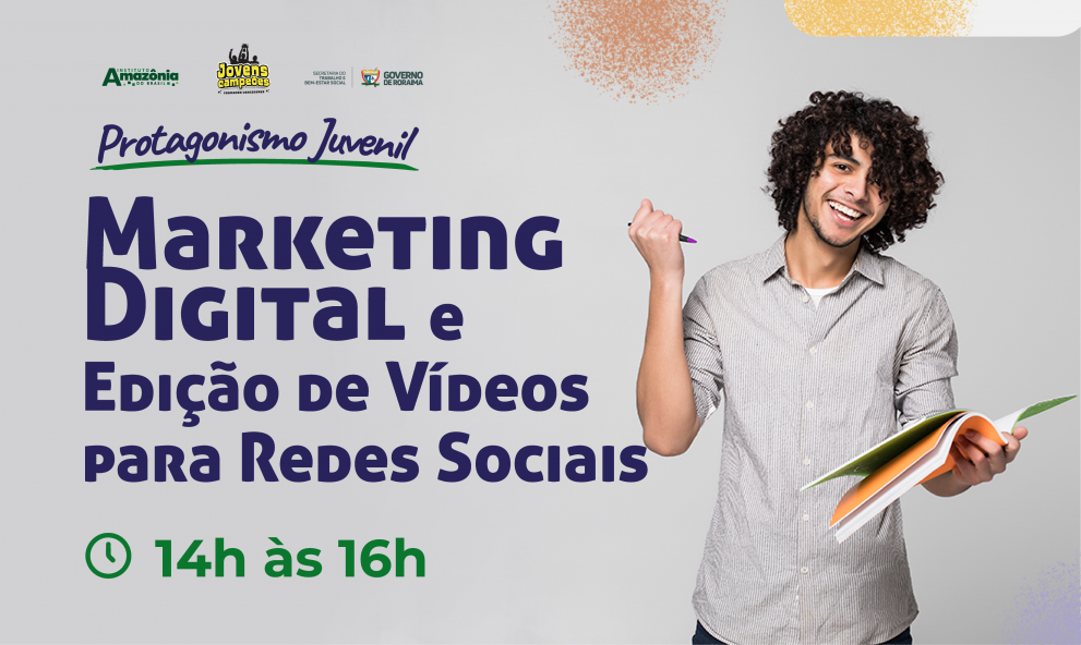 Marketing Digital e Edição de Vídeos para Redes Sociais - Turma C