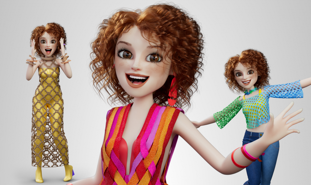 Design 3D e AR . Nika por AI