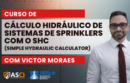 Curso de Cálculo Hidráulico de Sistemas de Sprinklers com o SHC (Simple Hydraulic Calculator)