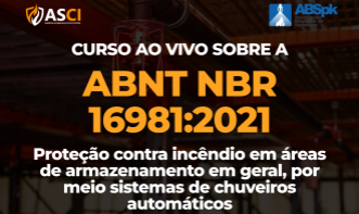 Curso ao vivo sobre a NBR 16981
