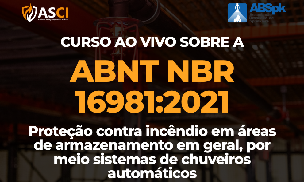 Curso ao vivo sobre a NBR 16981