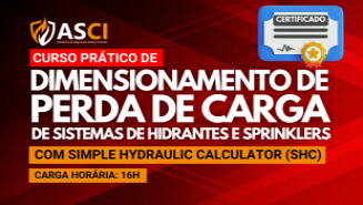 Dimensionamento de Perda de Carga de Sistemas de Hidrantes e Sprinklers  SHC