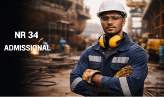 NR 34 - Segurança na Indústria da Construção, Reparação e Desmonte Naval - Admissional 2025