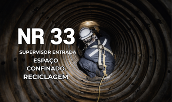 NR 33 - Supervisor de Entrada de Espaço Confinado - Reciclagem 2026