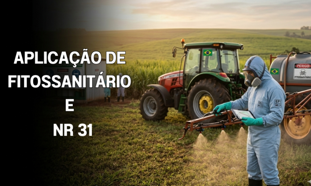 Aplicação de Fitossanitário e NR 31 2026