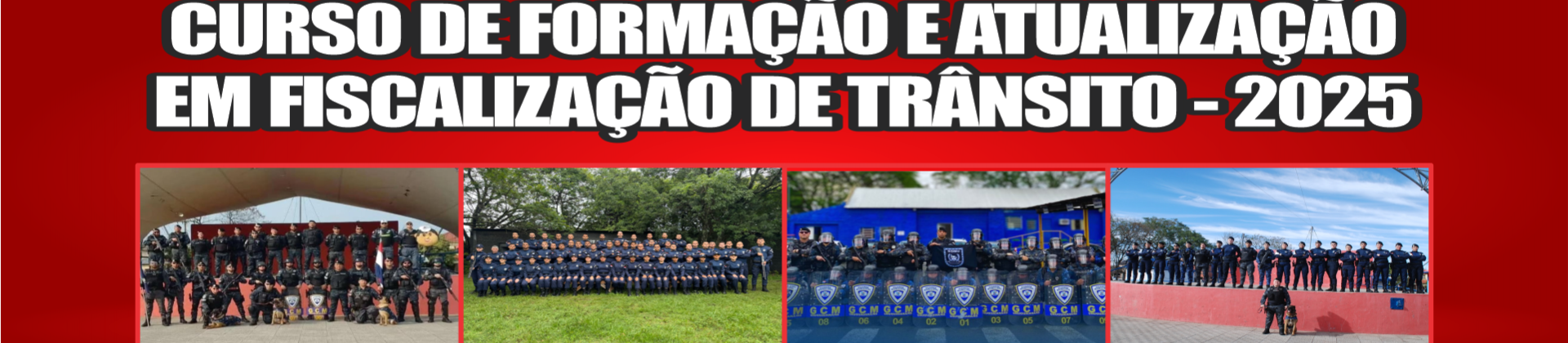Curso de Formação  de Agentes de Trânsito