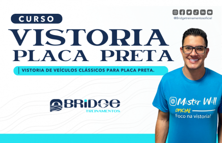 Vistoriador de veículos colecionador - Placa Preta - 26 de setembro de 2026