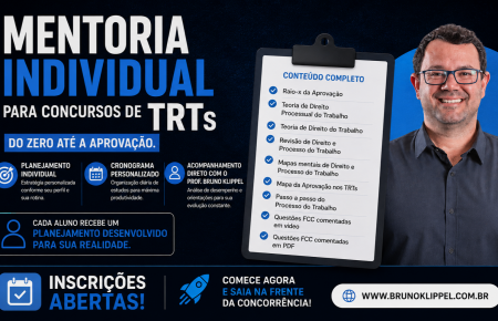 Mentoria Individual para TRTs