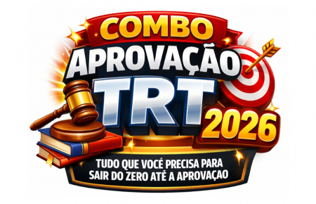 Combo Aprovação TRT - 18 cursos em 1