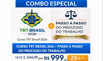 Combo APROVAÇÃO TRTs