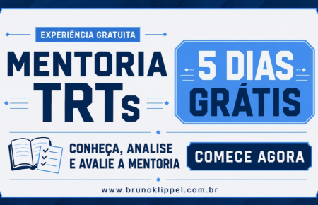 Mentoria TRTs - GRATUITO - 5 dias