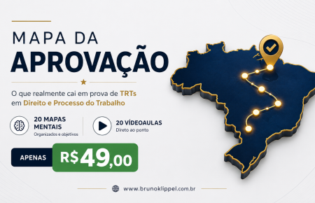 Mapa da Aprovação nos TRTs