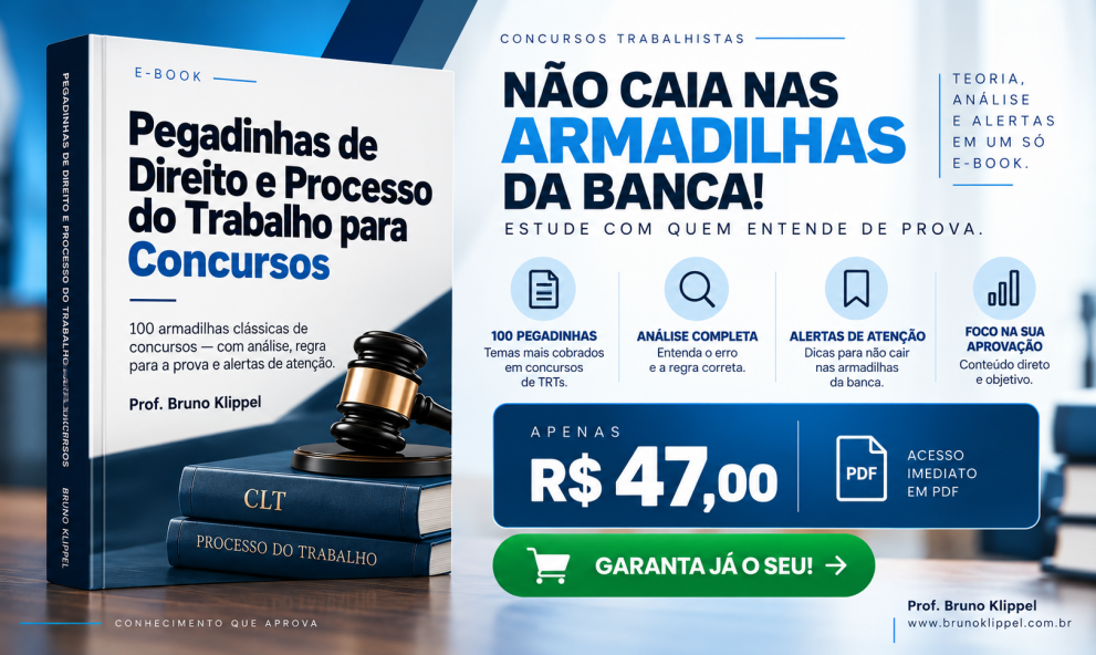 100 pegadinhas mais frequentes das bancas