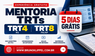 Mentoria TRT4 e TRT8 - GRATUITO - 5 dias