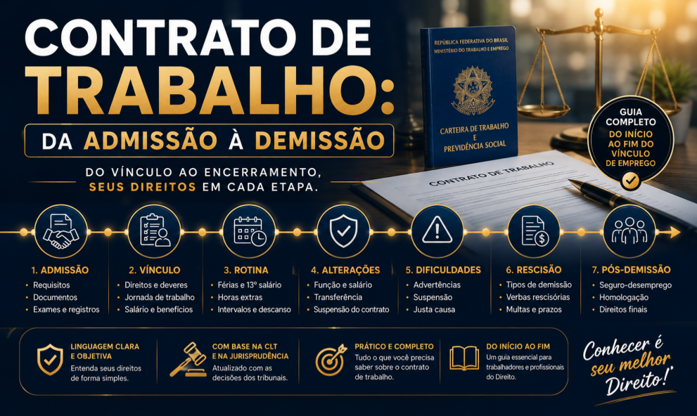 Contrato de Trabalho: da admissão à demissão