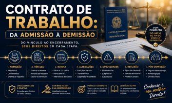 Contrato de Trabalho: da admissão à demissão