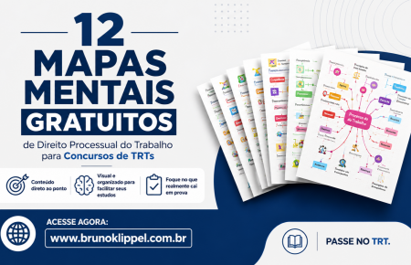 12 Mapas Mentais GRATUITOS de Direito Processual do Trabalho para TRTs em PDF