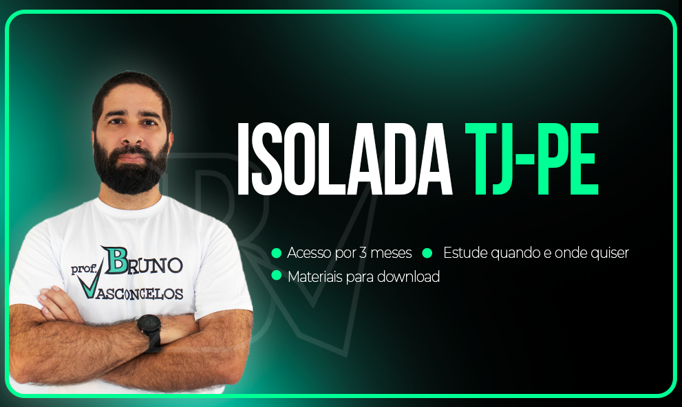 Isolada para o TJPE  de Dir. Const.