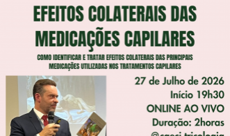 EFEITOS COLATERAIS DAS MEDICAÇÕES CAPILARES